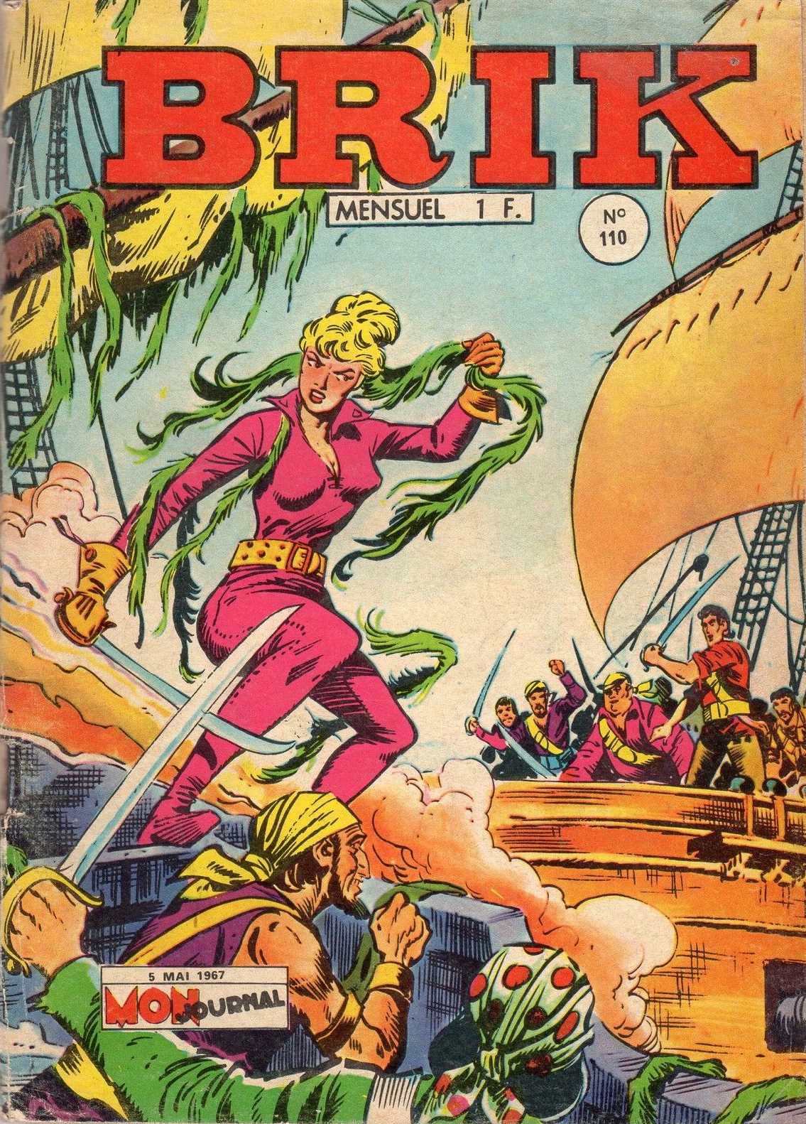 Scan de la Couverture Brik n 110